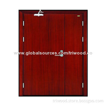 Wooden Fire Rated Door with Perlite Fire-proof Board and 0.5, 1, 1.5 Hours Fire Rating